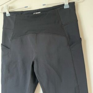 Brooks fleece-lined running tights